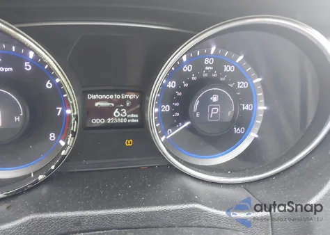 2013 Hyundai Sonata Se z USA, uszkodzony, nr VIN 5NPEC4AC6DH722322